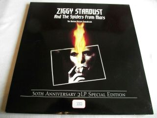 David Bowie Ziggy Stardust Soundtrack 2003 Emi 30th Anniversary Dbl Lp Red