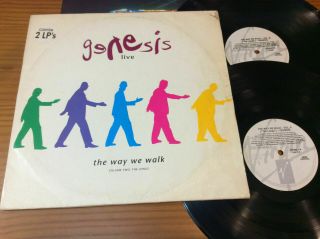 Genesis The Way We Walk Live 2lp Vol2: The Longs 1993 Brazil Near Condit