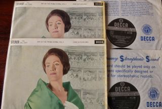 Decca Sxl 2256/7 Ed 1 Joan Sutherland Art Of The Prima Donna 2 - Lp Nm (1960)