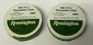 (2) Vintage Remington Arms Company,  Inc.  No.  10 Percussion Caps -