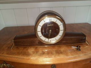 Vintage Junghans German Mantel Clock