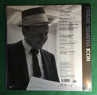 Frank Sinatra Icon Limited Edition Blue Vinyl Wal - Mart Exclusive LP Record 2