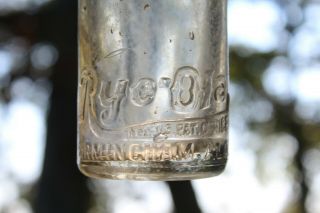 Birmingham Alabama Rye Ola Base Script Bottle Ala Al Kola Wars Rare