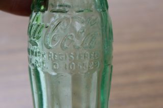 Pat.  D - 105529 Coca Cola Bottle Chester South Carolina SC 1950 Rare 2