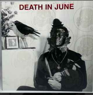 Death In June Wall Of Sacrifice 2xlp Red Vinyl Pylon Records /300 Rare Oop 2014