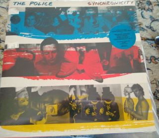 The Police Synchronicity Vinyl Record Lp Usa 1983 A&m Orig Blue Hype