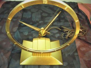 Jefferson Golden Houjr Mystery Clock W/ Factory Motor