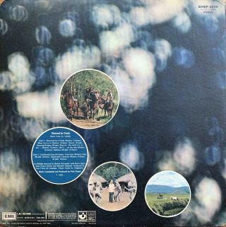 PINK FLOYD Obscured By Clouds VINYL LP Orig 1972 1st Pressing UK PROMO Harvest 2