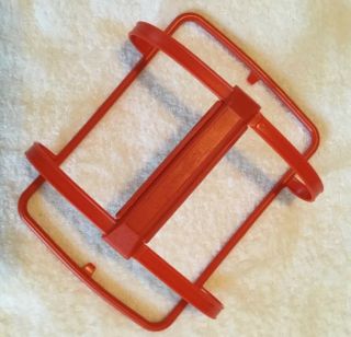 Tupperware Paprika Orange Red Pack - N - Carry Lunch Box Replacement Handle 1322 Euc
