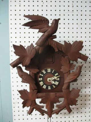 Vintage Estate Find Germany Cuckoo Clock