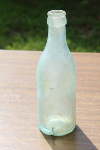 Montgomery Alabama Straight Side Coca Cola Bottle Mid Script Ala Rare Aqua Root 3