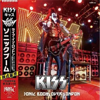 Kiss – Sonic Boom Over London – Uk,  Mar.  2010,  2 Picture Disc,  Gfold,  Obi Poster