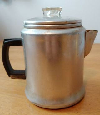 Vintage Century Aluminum Ware 6 Cup Coffee Pot