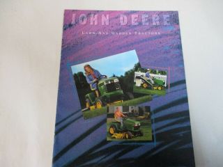 John Deere Gt242 Gt262 Gt275 425 445 455 325 345 Lawn Tractors Sales Brochure