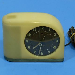 Vintage 50’s Art Deco Westclox S5 - J Moonbeam Alarm Clock V197