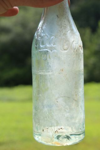 Allendale South Carolina Straight Side Coca Cola Bottle Shoulder Script Sc Rare