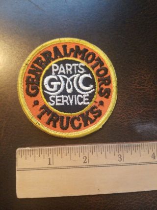 Vintage Gmc General Motors Trucks Employee Mechanic Patch