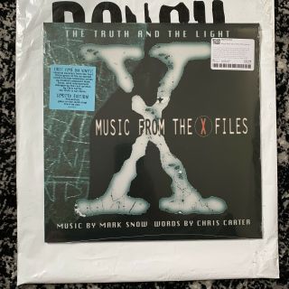 Music From The X - Files The Truth And The Light Rsd 2020 Vinyl Mark Snow