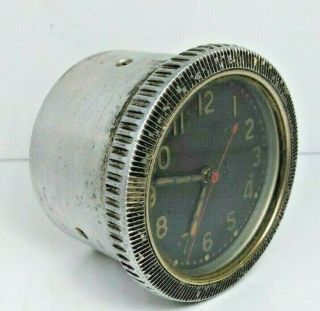 Tank Table Clock Of The Ussr T34 Chchz 60s Vintage Soviet