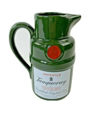Tanqueray Imported Special Dry Distilled English Gin Pitcher