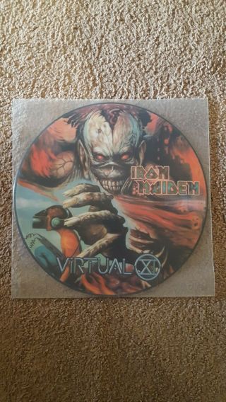 Iron Maiden Vinyl Lp Picture Disc Virtual X 1998