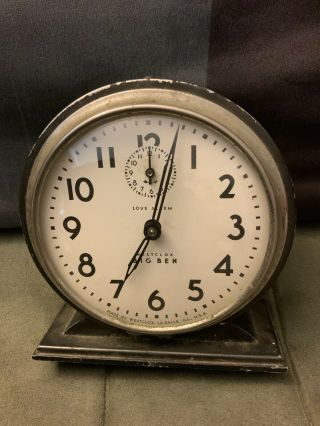 Vintage 1930’s Westclox Big Ben Loud Alarm Style 4 For Parts/repair