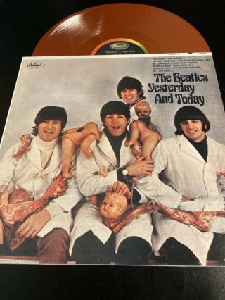 The Beatles Yesterday And Today Color Lp T 2553 Capitol
