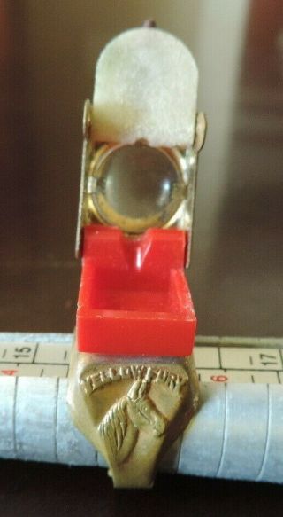 1949 Sky King Magni - Glow Writing Ring Peter Pan Peanut Butter Radio Premium