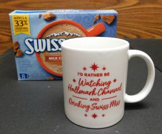 Swiss Miss & Hallmark Channel Christmas Mug Of Hot Cocoa - Gift To.