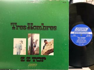 Zz Top Tres Hombres | 1973 1st Press | Vinyl=vg,  | Cover=vg