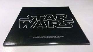 Star Wars Soundtrack 2 Lp Nm Vinyl With Poster & Insert 1977