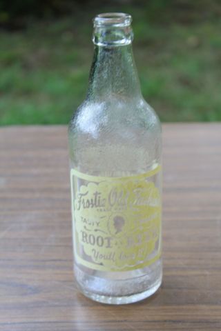 1955 Augusta Georgia Frostie Root Beer Acl Bottle Ga 12 Oz Rare