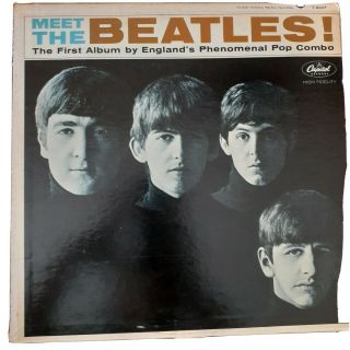 Meet The Beatles By The Beatles (vinyl,  Aug - 1988,  Capitol)