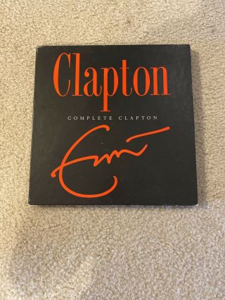 Eric Clapton Complete Clapton Vinyl 4xlp Box 2007 Cream Blind Faith Derek