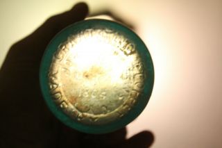 John Matthews Oct 11 1864 Gravitating Stopper Blob Top Bottle York Ny Rare
