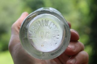 Washington Dc Coca Cola Soda Water Bottle Star 1934 Rare
