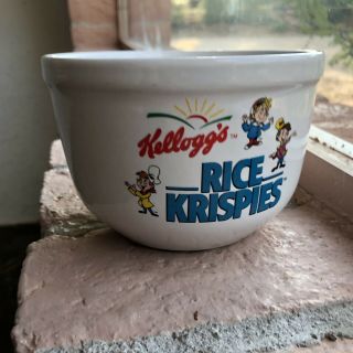 Kellogg’s Rice Krispies Vintage 1999 Breakfast Cereal Bowl