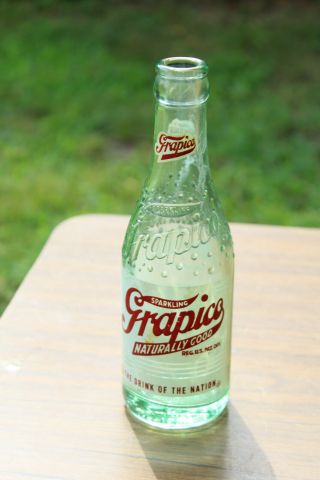 1956 Birmingham Alabama Grapico Acl Bottle Embossed Neck Ala Al Rare