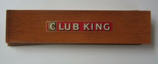 Of 100 Old Vintage - Club King - Cigar Box Labels - Strip