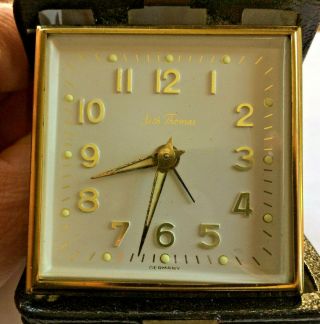 Vintage Seth Thomas Tripmate 901 Travel Clock