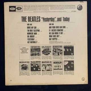 The Beatles ' Yesterday And Today ' Green Label Record Club Release Stereo VG - /EX, 2