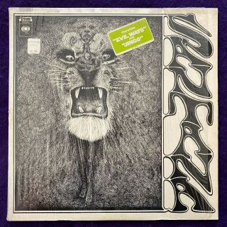 SANTANA s/t Self Titled LP SHRINK ' 69 COLUMBIA Stereo 2 EYE Record Vinyl 1A VG, 2
