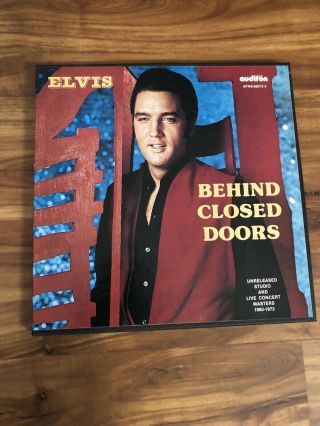 Elvis Presley Behind Closed Doors 4 Lp Box AudifÖn Afns - 66072 - 4 Germany