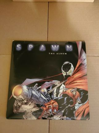Spawn The Album 3x 10 " Lp Nm/vg 1997 Import Red Vinyl Slayer Metallica Korn