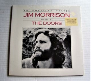 Jim Morrison Music By The Doors An American Prayer Elektra 1978 Psych Lp