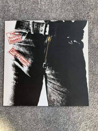 The Rolling Stones Sticky Fingers Vinyl Lp