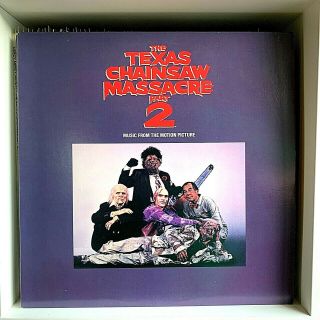The Texas Chainsaw Massacre Part 2 V/a 1986 Vinyl Irs Records 1st Press