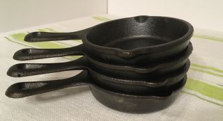 Lodge Cast Iron Mini Skillet Spoon Rest Ash Tray 4 Available At 10.  99 Apiece