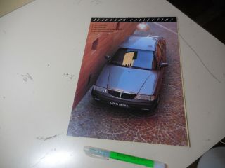Lancia Japanese Brochure 1991/05 Thema Dedra Delta Autobianchi