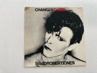 David Bowie - Changes Three - Fan Club Release From 1983 - Vinyl 8.  5,  Sleeve 5.  0